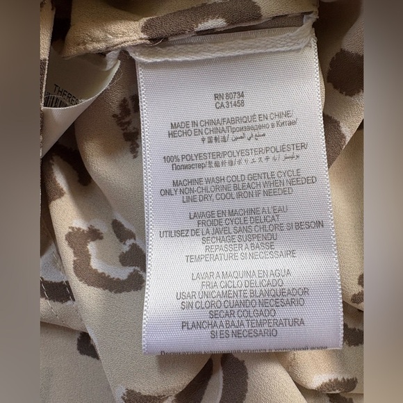 BCBGMAXAZRIA ANIMAL PRINT  DRESS - Picture 8 of 10